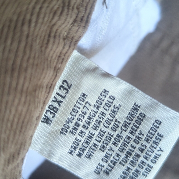St. John's Bay Light Brown Corduroy Pants 38X32 - Picture 4 of 7